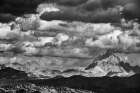 USA, Wyoming. Grand Teton is visible from Taylor mountain. Art Print